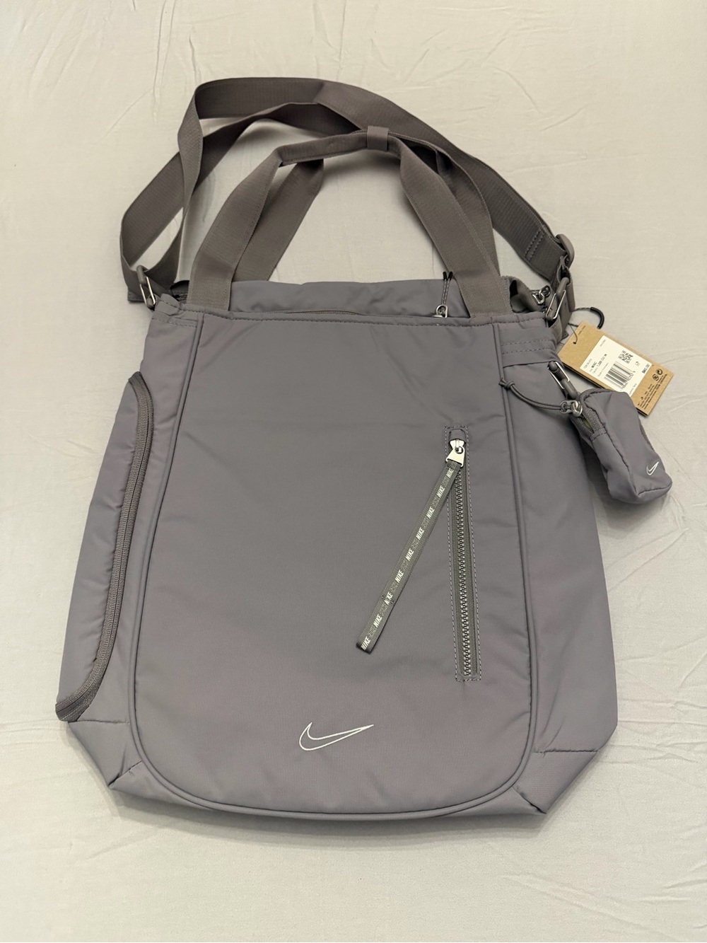 Nike Sportswear Commute Tote Bag (20L) Gray